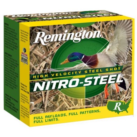 Remington Nitro Steel 3.5" 12 Gauge Ammo BB, 25/Box - NSI1235BB