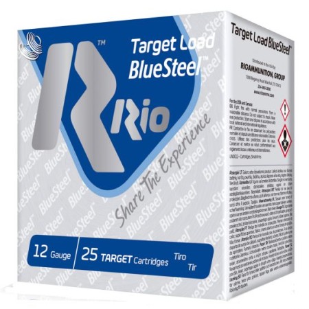 Rio Ammunition Target Load, Rio Tlbs287    12 2.75     1oz    Trgt Stl   25/10