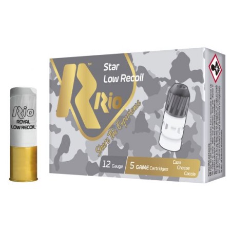 RIO Royal Star 2.75" 12 Gauge Ammo, 5/box - RSL12