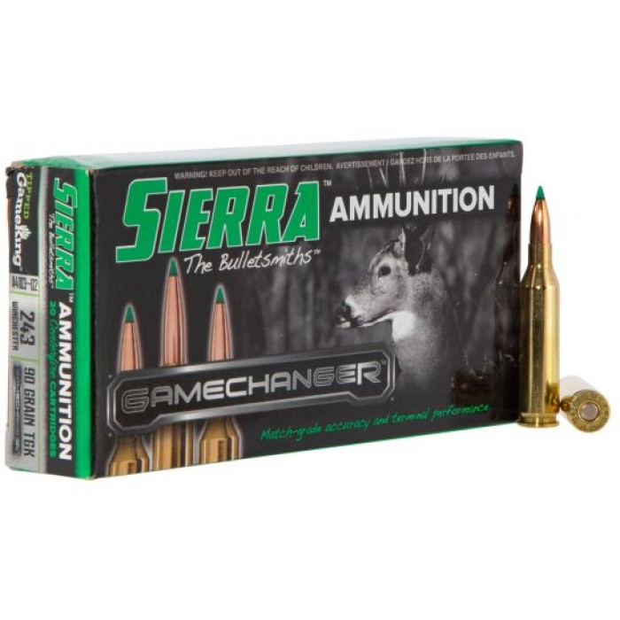 Sierra Ammo .243 Win 90gr. Tgk Gamechanger 20-pack