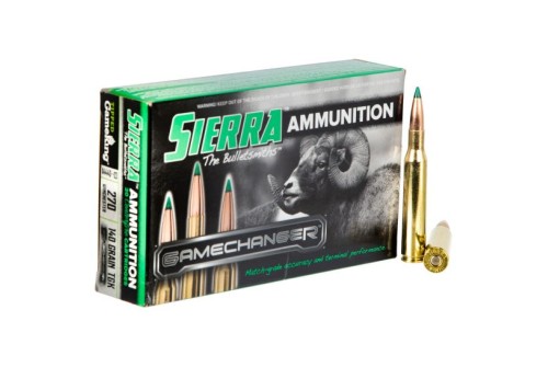 Sierra GameChanger 140 gr Tipped GameKing .270 Win Ammo, 20/box - A444003