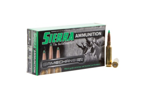 Sierra GameChanger 130 gr Tipped GameKing 6.5 Crd Ammo, 20/box - A433005