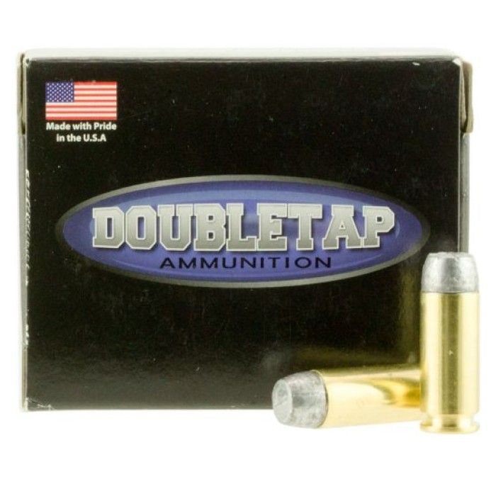 DoubleTap Ammunition DT Hunter 200 gr Wide Flat Nose Gas Checked Hard Cast 10mm Ammo, 20/box - 10MM200HC