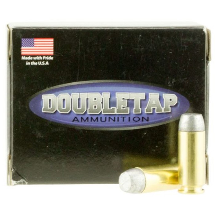 DoubleTap Ammunition DT Hunter 230 gr Wide Flat Nose Gas Checked Hard Cast 10mm Ammo, 20/box - 10MM230HC
