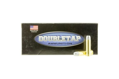 DoubleTap Ammunition DT Hunter 180 gr Wide Flat Nose Gas Check Hard Cast Solid .357 Mag Ammo, 20/box - 357M180HC