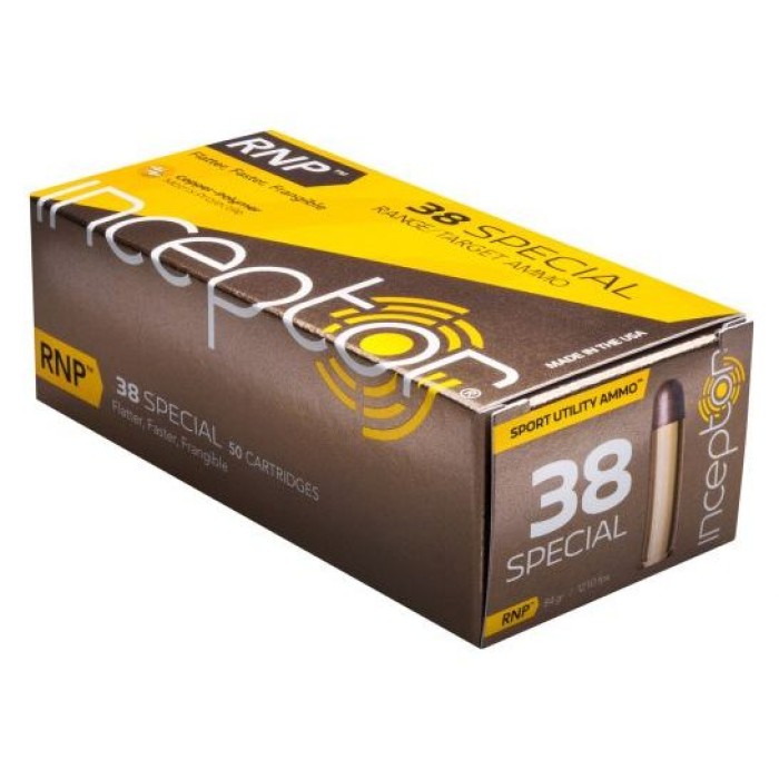 Ruag Ammo Sport Utility .38 Special 84Gr RNP 50-Pa 38SPLRNPBR-50