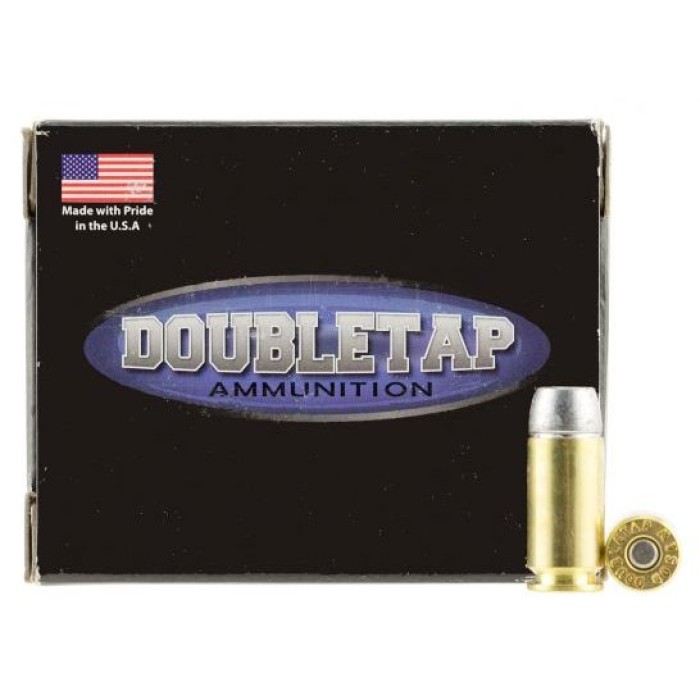 DoubleTap Ammunition 40200HC Hunter  40 SW 200 gr Hard Cast Solid 20 Per Box 50 UPC: 091037282279