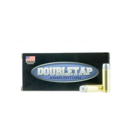 DoubleTap Ammunition DT Hunter 400 gr Wide Flat Nose Gas Check Hard Cast Solid .500 S&W Mag Ammo, 20/box - 500400HC