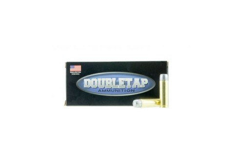 DoubleTap Ammunition DT Hunter 400 gr Wide Flat Nose Gas Check Hard Cast Solid .500 S&W Mag Ammo, 20/box - 500400HC