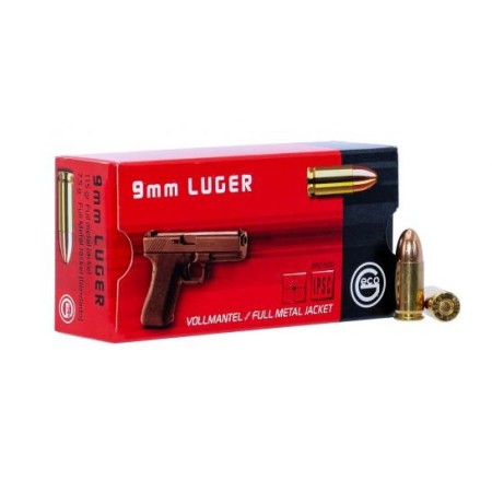 GECO Pistol 9mm 115gr, FMJ, 50rd Box