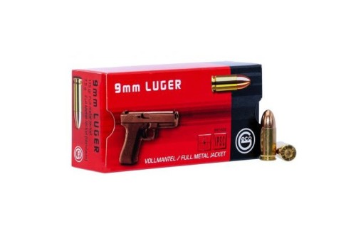 GECO Pistol 9mm 115gr, FMJ, 50rd Box