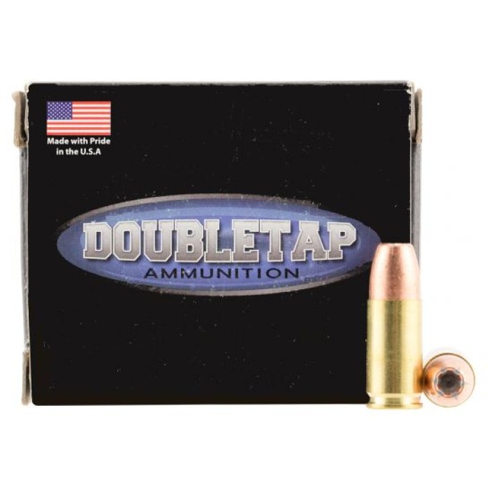 DBLTAP 9MM+P 124GR JHP 20/1000 UPC: 091037282552