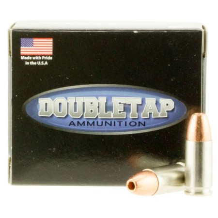 DoubleTap Ammunition DT Defense 77 gr Hollow Point 9mm Ammo, 20/box - 9MM77X