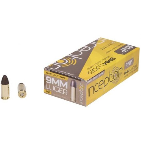 Polycase 9Mm Luger 65Gr Rnp Sport Utility Lead Free Brass Case Ammo POLY-9RNPBRLUG-50