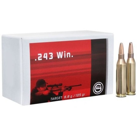 Geco Target 243 Win. 105gr, FMJ, 20rd Box