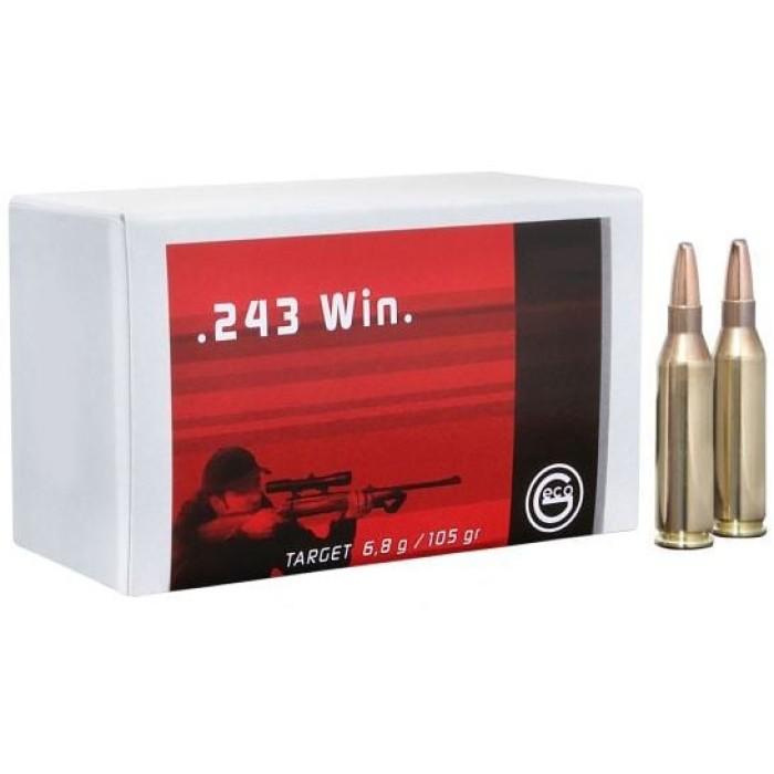 Geco Target 243 Win. 105gr, FMJ, 20rd Box
