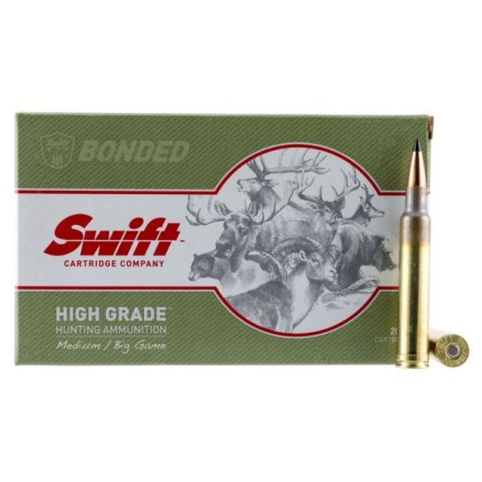 Swift Bullet Company Scirocco II Rifle Ammunition .300 Wby Mag 180 gr BT 20/ct, 10044