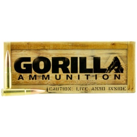 Gorilla Ammunition 220 gr Sierra MatchKing .300 Blackout Ammo, 20/box - GA300220SMKSUB