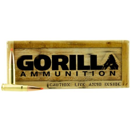 Gorilla Ammunition 208 gr Hornady A-Max .300 Blackout Ammo, 20/box - GA300208AMAXSUB