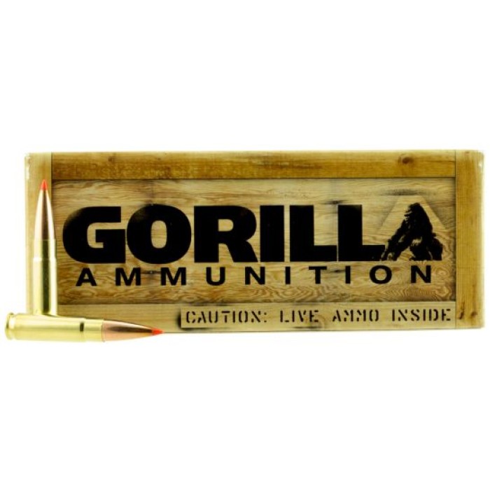 Gorilla Ammunition 208 gr Hornady A-Max .300 Blackout Ammo, 20/box - GA300208AMAXSUB