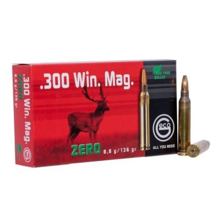 Geco 300 Win Mag Zero 136gr, 20rd Box