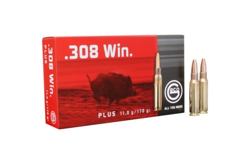 Geco 170 gr Plus .308 Win Ammo, 20/box - 280540020