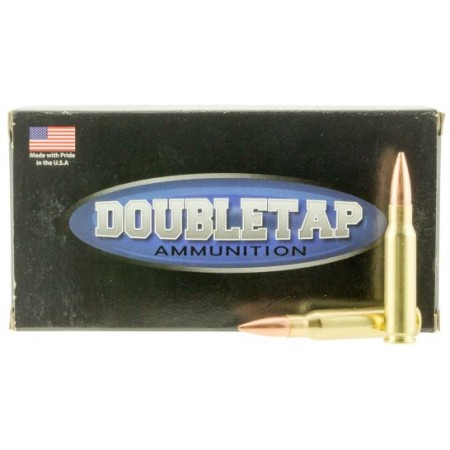 DoubleTap Ammunition DT Longrange 155 gr Hollow Point Boat Tail Match .308 Win Ammo, 20/box - 308W155HP