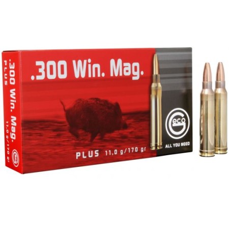 Geco 170 gr Plus .300 Win Ammo, 20/box - 280940020
