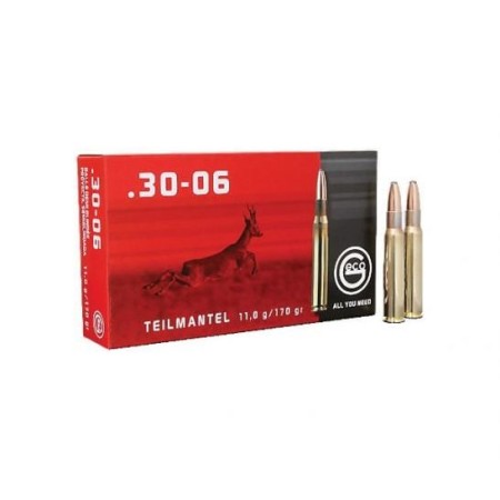 Geco 30-06 Springfield 170gr, Soft Point , 20rd Box
