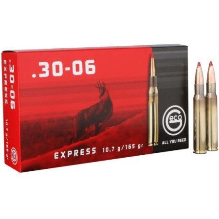 Geco Express 165 gr Express Tip .30-06 Spfld Ammo, 20/box - 280640020