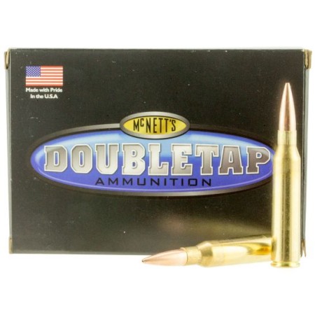 DoubleTap Ammunition DT Longrange 300 gr Hollow Point Boat Tail .338 Lapua Mag Ammo, 20/box - 338L300LR