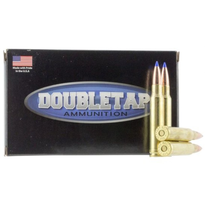 DoubleTap Ammunition DT Longrange 160 gr Barnes TTSX .308 Win Mag Ammo, 20/box - 338W160X