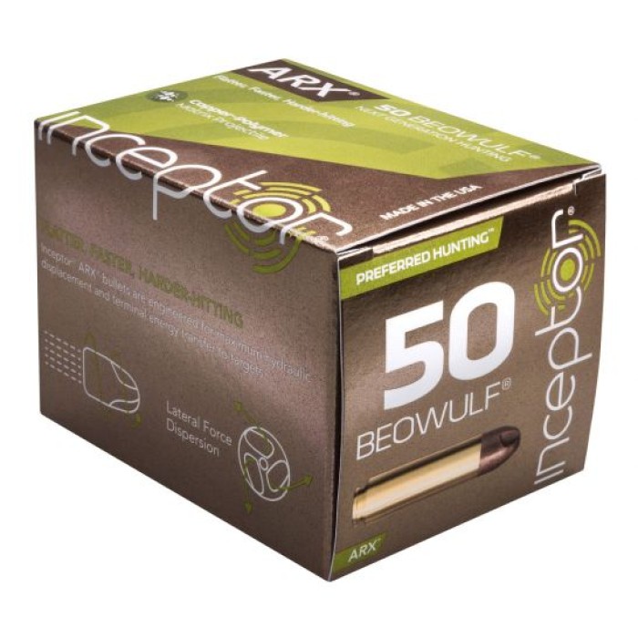 Ruag Ammo P.hunting - .50 Beowulf 200gr. Arx 20-pack