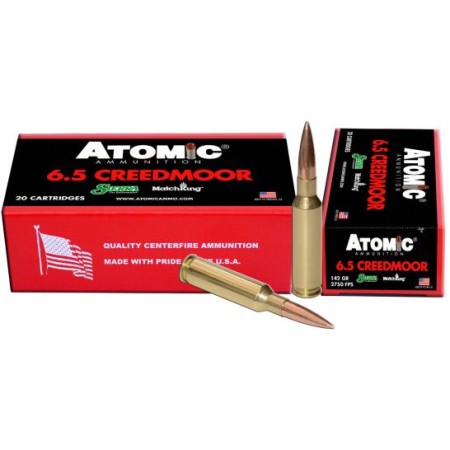 Atomic Rifle, Atomic 00404 6.5crd      142 Match Hp        20rds
