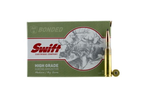 Swift Bullet Company Scirocco 130 gr Spitzer Boat Tail 6.5x55mm Swedish Ammo, 20/box - 10110