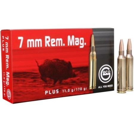 Geco 7mm Mag Plus 170gr, 20rd Box