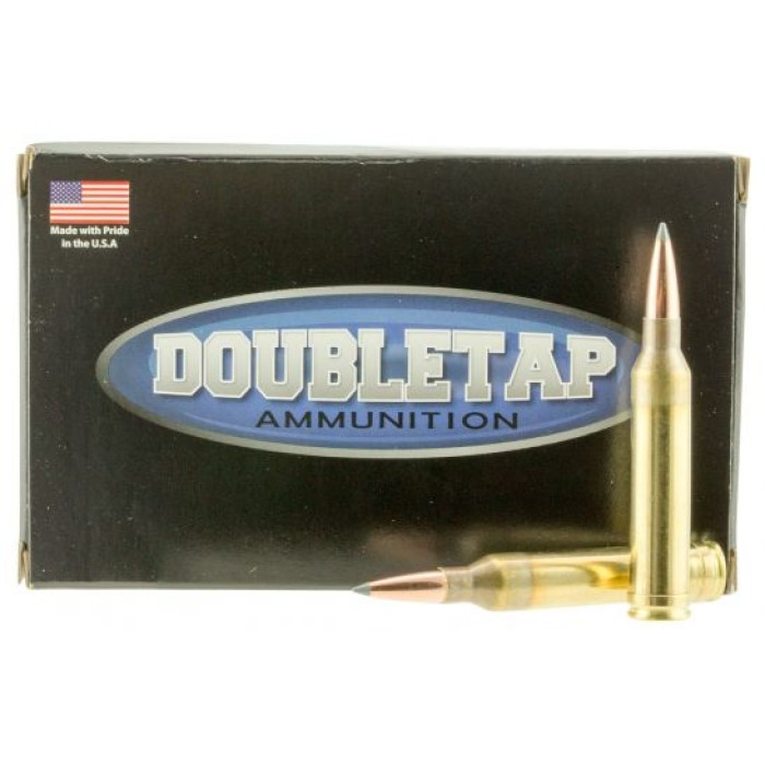 Doubletap Ammunition 7M175lr Longrange  7Mm Rem Mag 175 GR Bonded Solid Base 20 Bx/ 25 CS