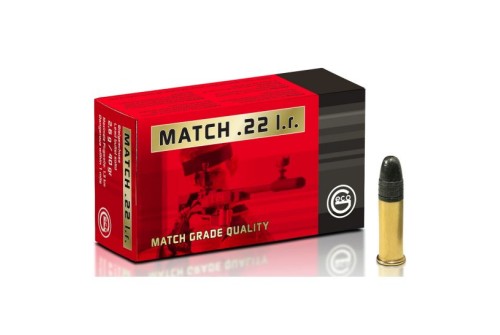 Geco Match, Geco 235940050 22lr Match Lrn      40gr     50rds