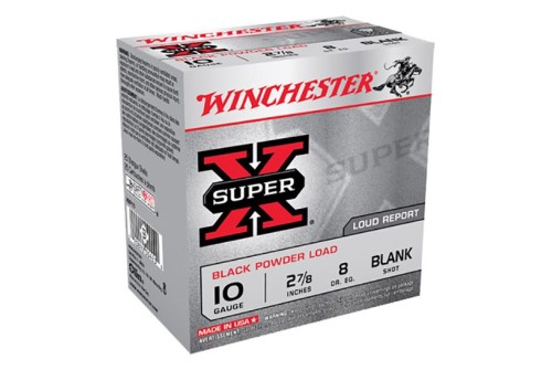 Win Blanks 10ga. 2-7/8" - Black Powder 25-pack