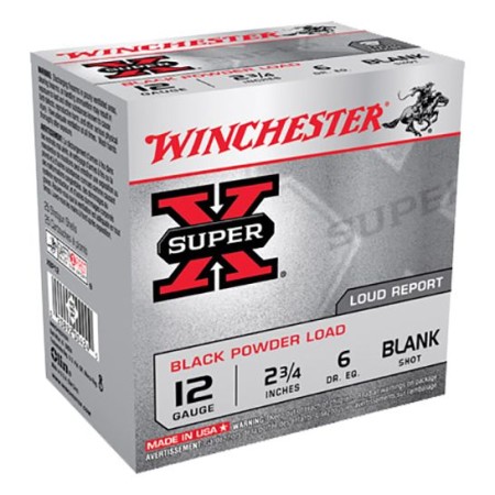 Winchester Ammunition Super-X Black Powder Load 2.75" 12 Gauge Ammo, 25/box - XBP12