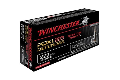 Winchester Ammunition Defender 77 gr Split Core Jacketed Hollow Point .223 Rem Ammo, 20/box - S223RPDB2