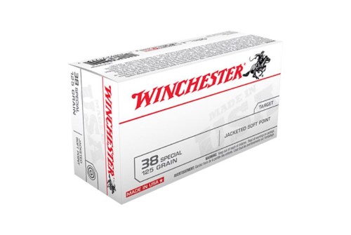 Winchester Ammunition Super-X 125 gr Jacketed Soft Point .38 Spl Ammo, 50/box - USA38SP