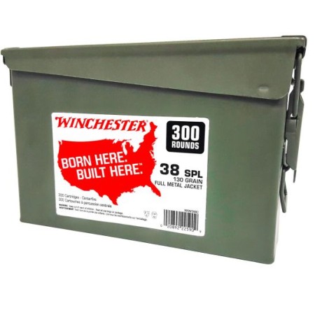 Winchester Ammo Usa, Win Ww38c     38         130 Fmj  Can  300/2