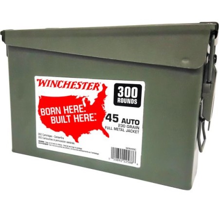 Winchester Ammo Usa, Win Ww45c     45         230 Fmj  Can  300/2