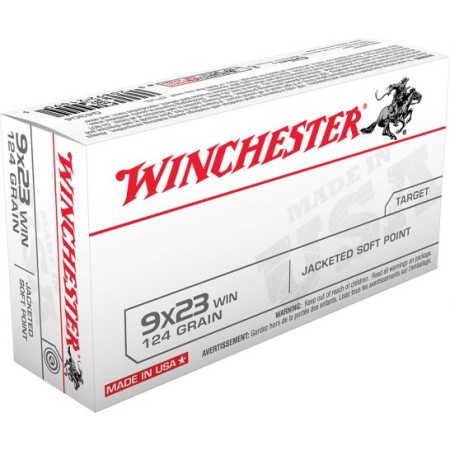 Win Usa 9x23win 124gr Jsp 50/box
