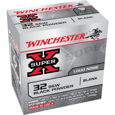 Winchester Ammunition Super-X Blank .32 S&W Ammo, 50/box - 32BL2P