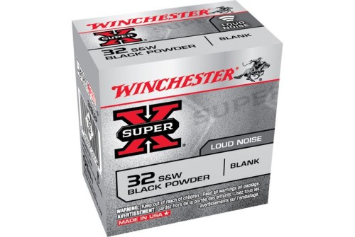 Winchester Ammunition Super-X Blank .32 S&W Ammo, 50/box - 32BL2P