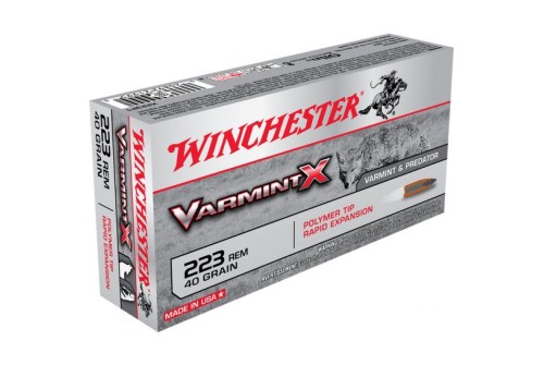 Winchester Ammunition Varmint-X 40 gr Rapid Expansion .223 Rem Ammo, 20/box - X223P1