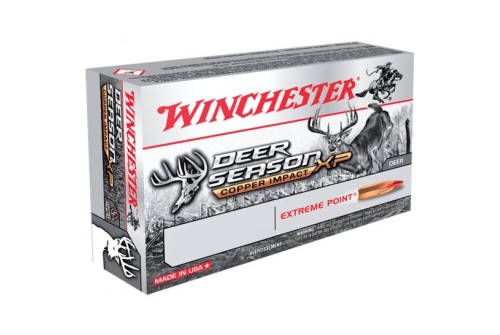 Winchester Deer Season XP Copper Impact .300 Winchester 150 Grain Copper Extreme Point Centerfire Rifle Ammunition, 20 Rounds, X300CLF