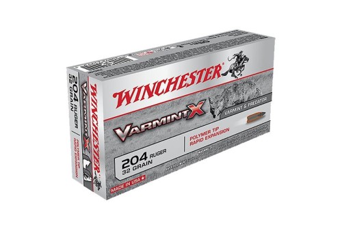 Winchester Ammunition Varmint-X 32 gr Rapid Expansion .204 Ruger Ammo, 20/box - X204P